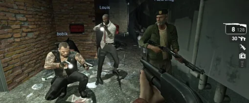 Кадр игры Left 4 Dead