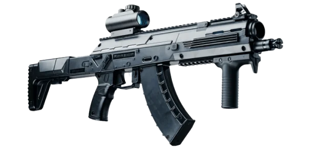 police rifle